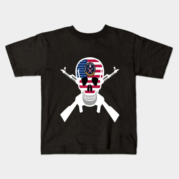 CIA Assassins Kids T-Shirt by Badsy